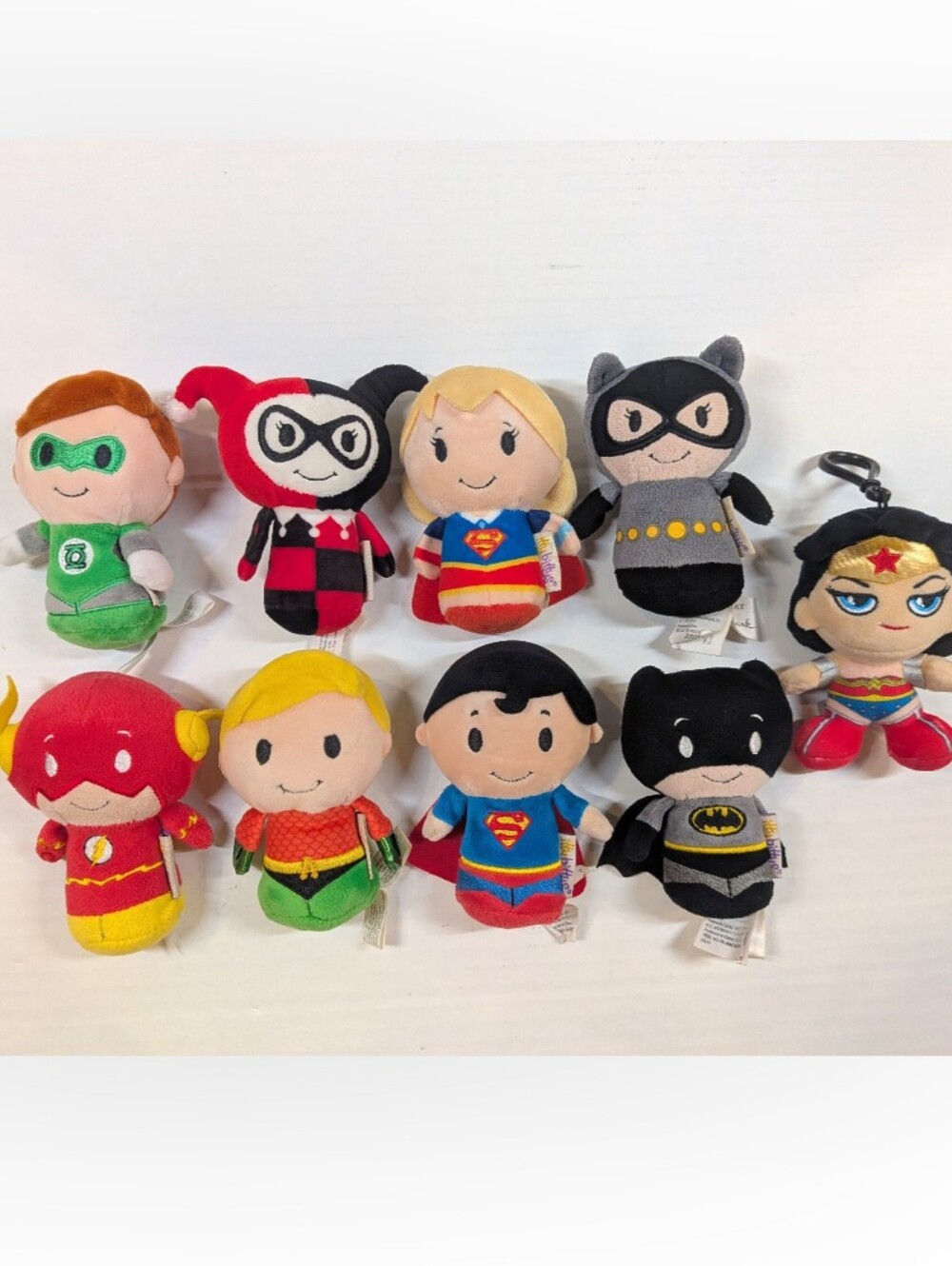 DC Hallmark Itty Bittys & Heroz Clipz Lot 9